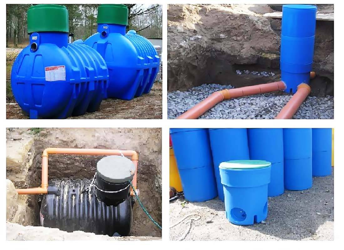 Емкости для канализации: пластиковые баки, бетонные конструкции и другие варианты, видео и фото