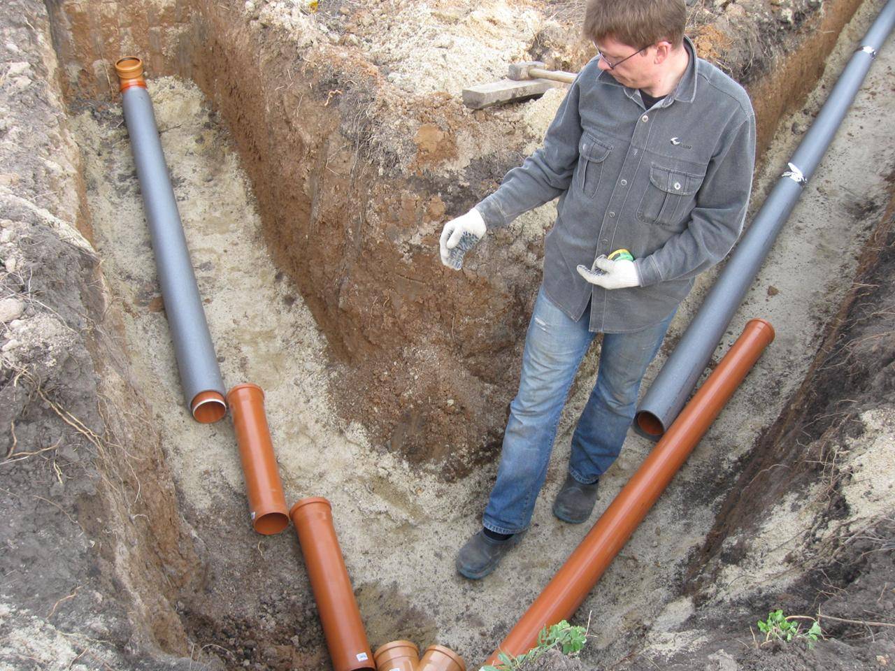 Как утеплить водопроводную трубу в земле, какой материал лучше использовать