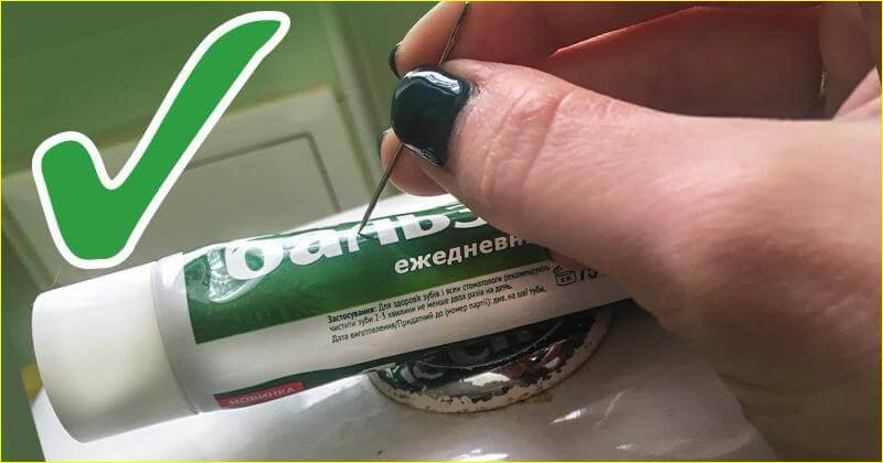 Лайфхак с зубной пастой и очищающие таблетки в сливном бачке унитаза