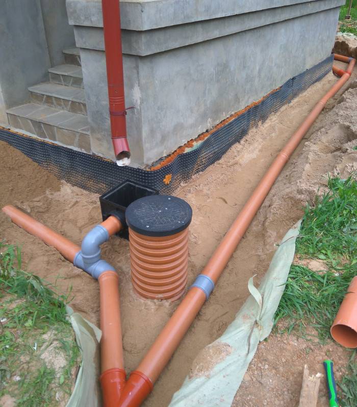 Ливневая канализация проектирование и монтаж для дачи и частных загородных домов