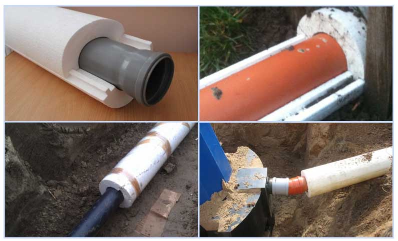 Греющий кабель для канализационных труб - всё о сантехнике