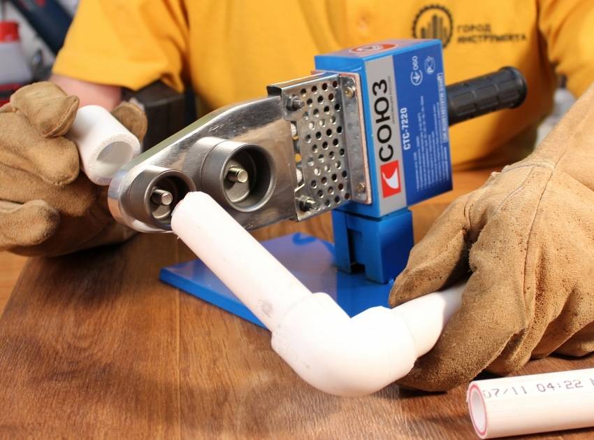 Пайка полипропиленовых труб: необходимая температура и время утюга, инженер подскажет как сделать