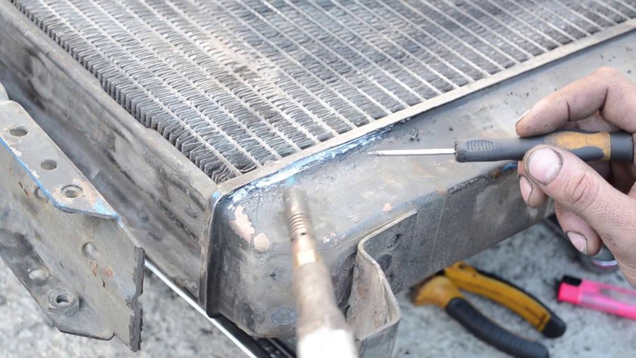 Можно ли запаять алюминиевый радиатор оловом - авто журнал карлазарт