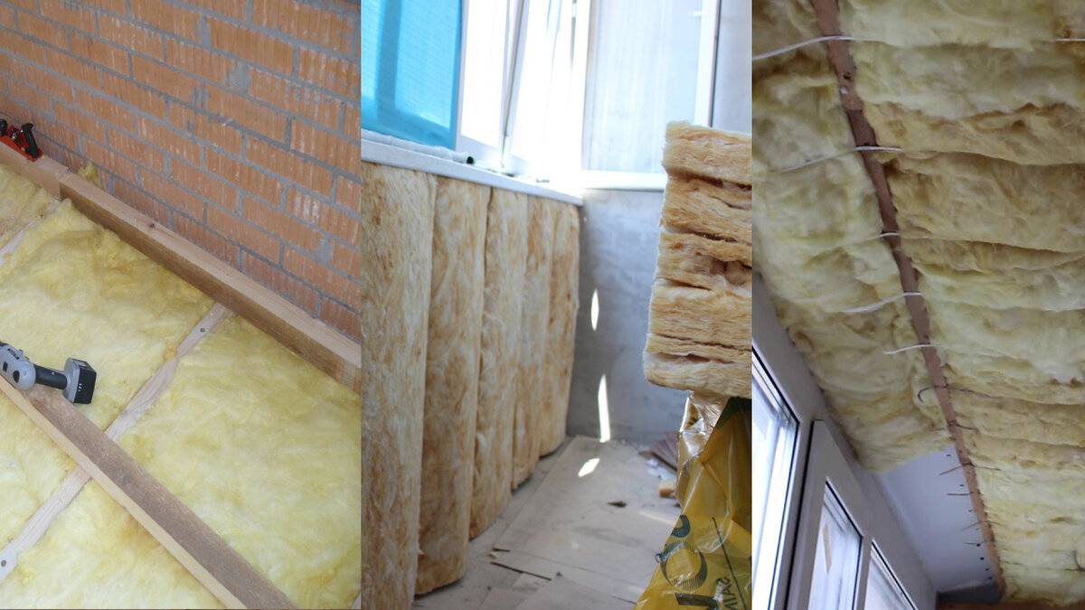 Утепление лоджии своими руками: пошаговая инструкция