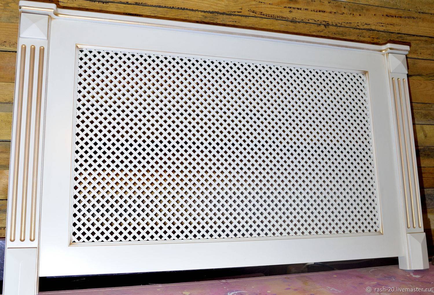 Декоративные экраны для радиаторов отопления: размеры, фото