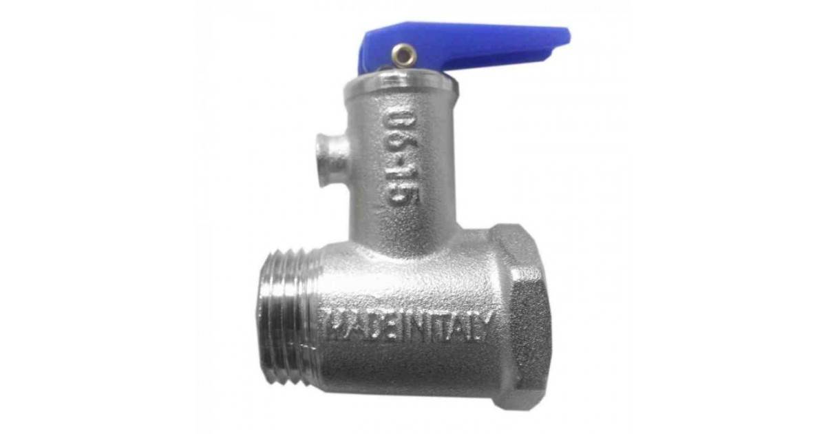 Почему предохранительный клапан очень важен при работе водонагревателя