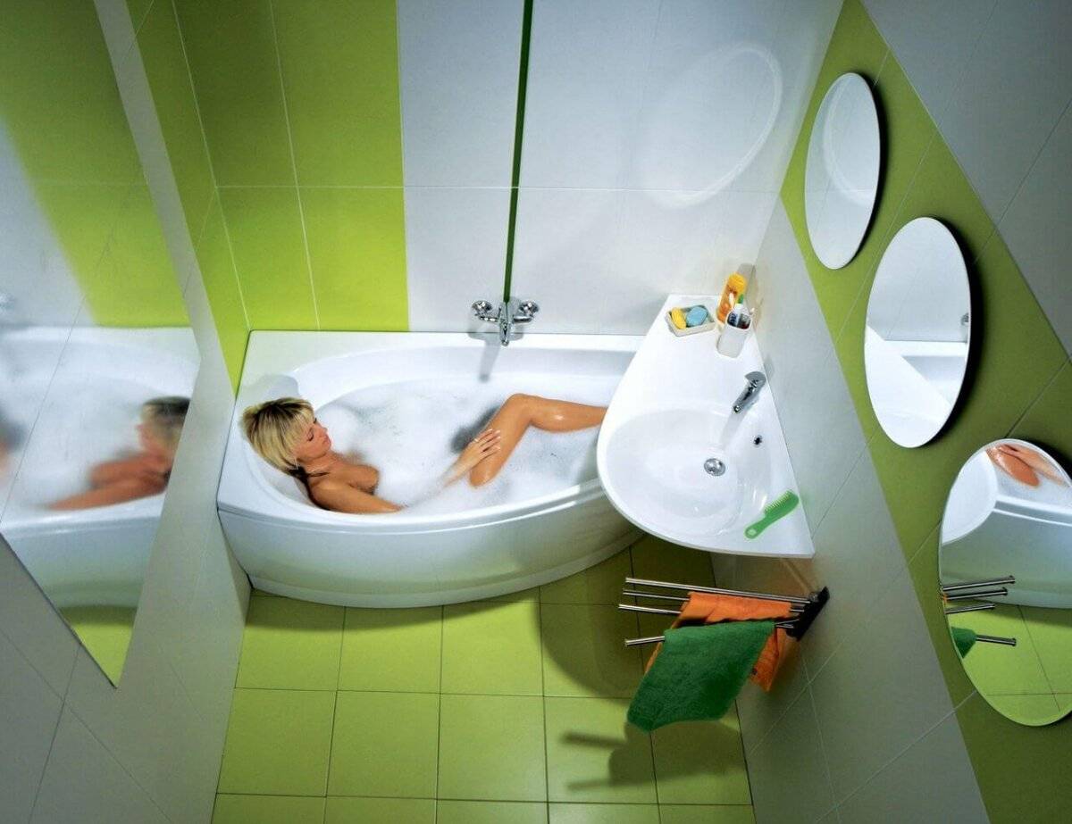 Восемь правил для маленькой ванной – обустройство