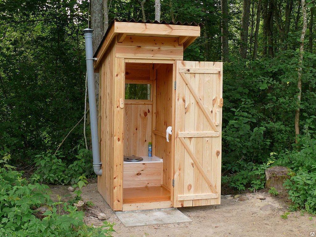 Строим дачный туалет: проекты, чертежи, размеры