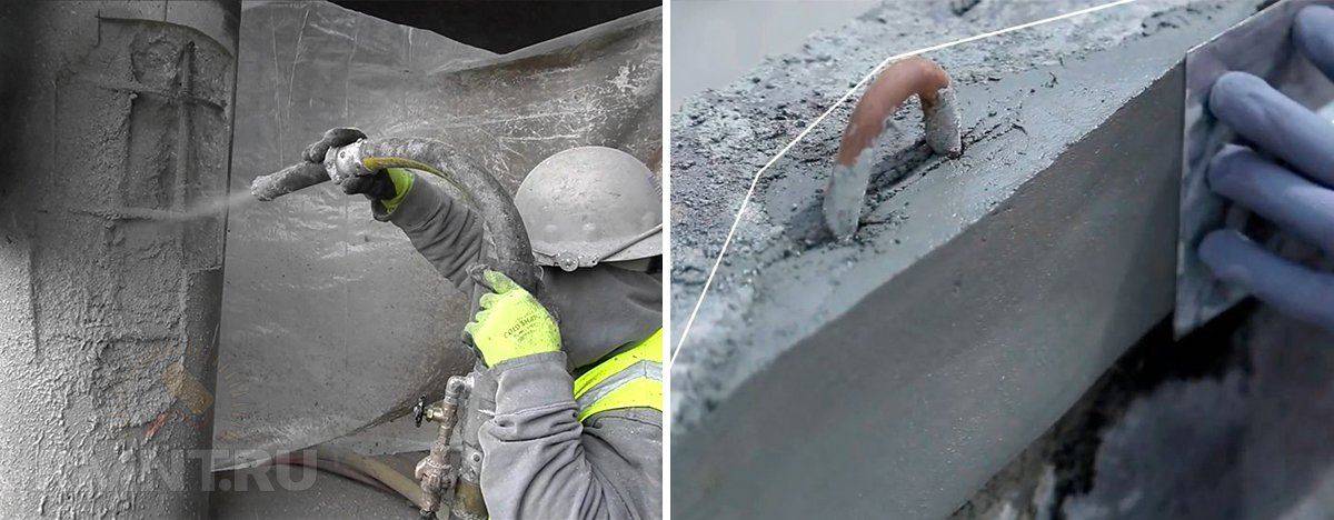 Заделка трещин в бетоне плиточным клеем