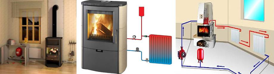 Водяное печное отопление частного дома - система отопления