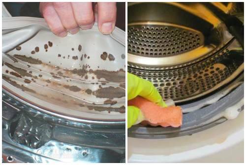 Запах из стиральной машины: причины, способы устранения