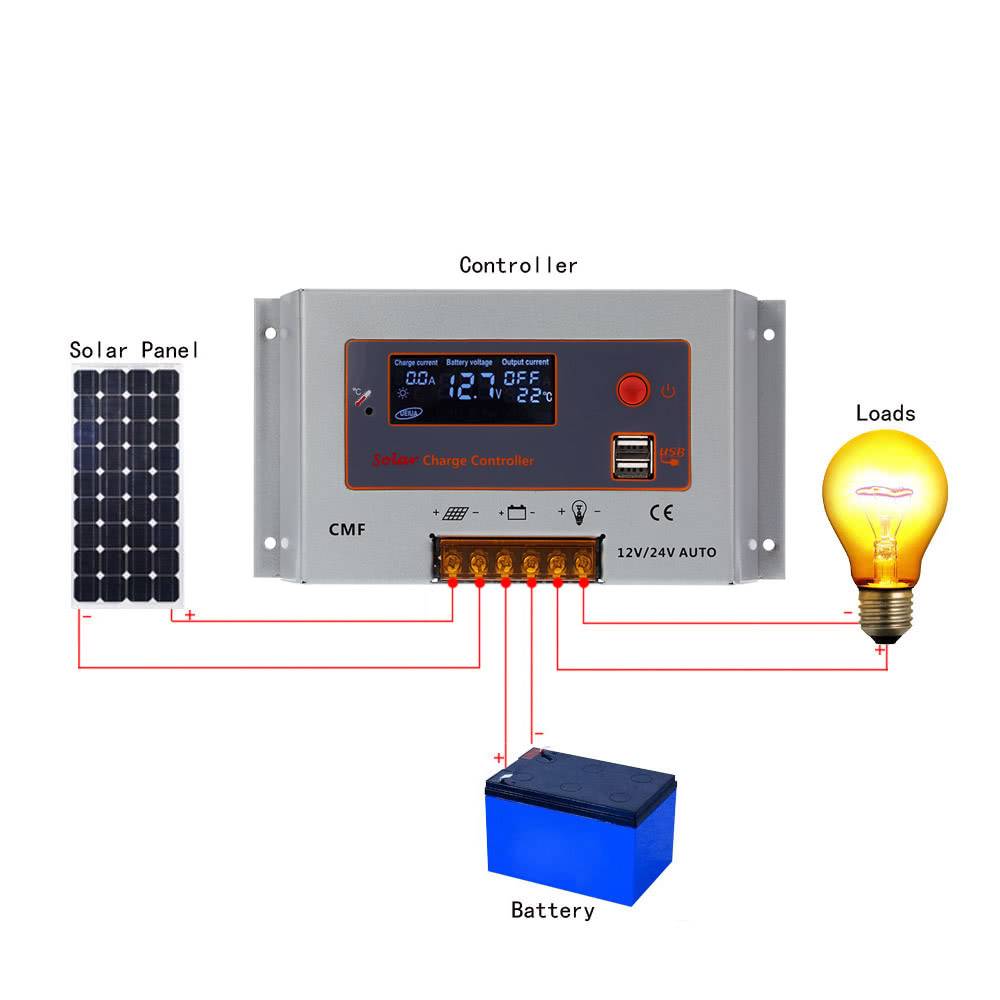 Контроллер заряда солнечной батареи: схема, работа