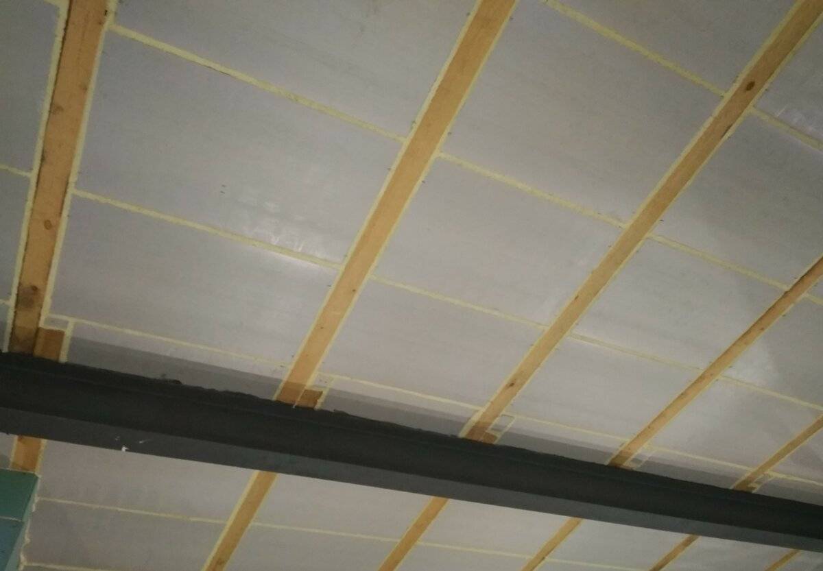 Утепление пенопластом потолка: легко и недорого