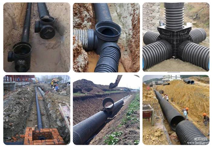 Правила выбора и условия монтажа труб для ливневой канализации