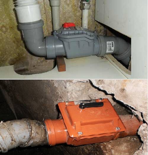 Обратный клапан для канализации: воздушный, установка трубы, запах из унитаза, запорный, сантехнический, гидрозатвор 110