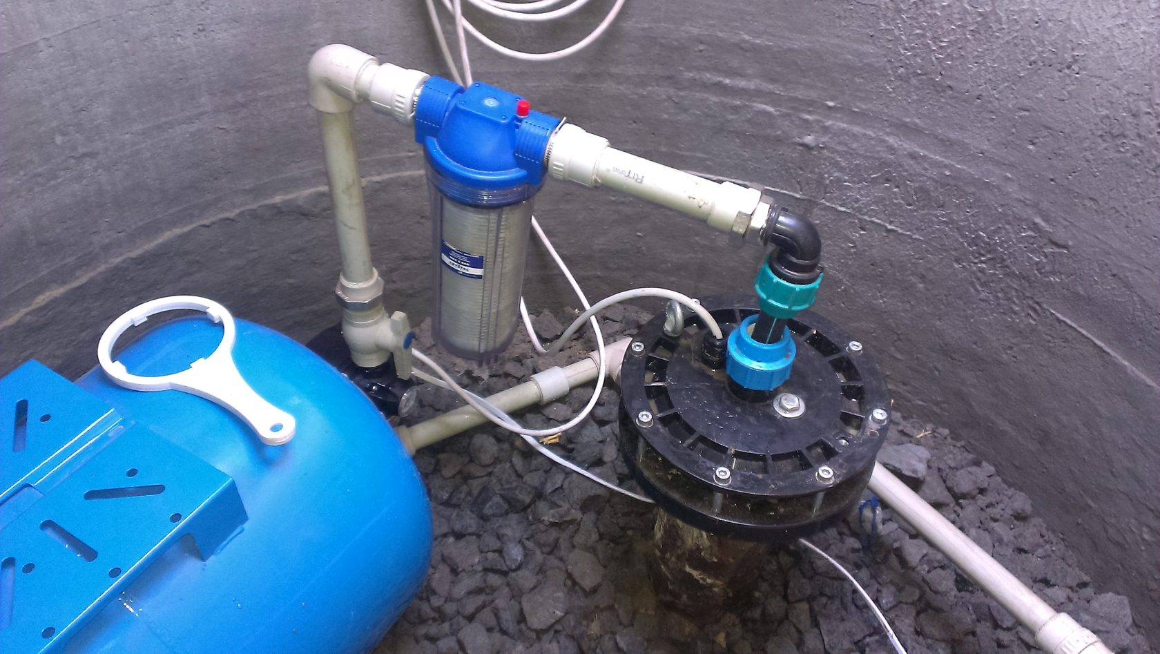 Подключение гидроаккумулятора в систему водоснабжения своими руками - точка j