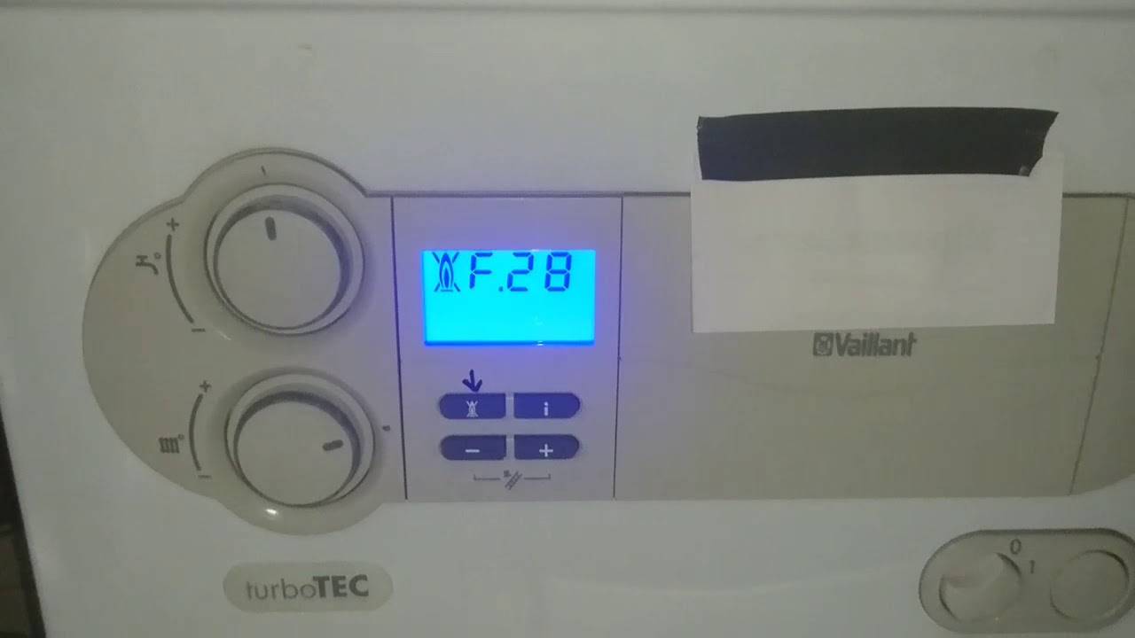 Котлы vaillant различия. ошибка f28 и ошибка f33. рекомендации по устранению.