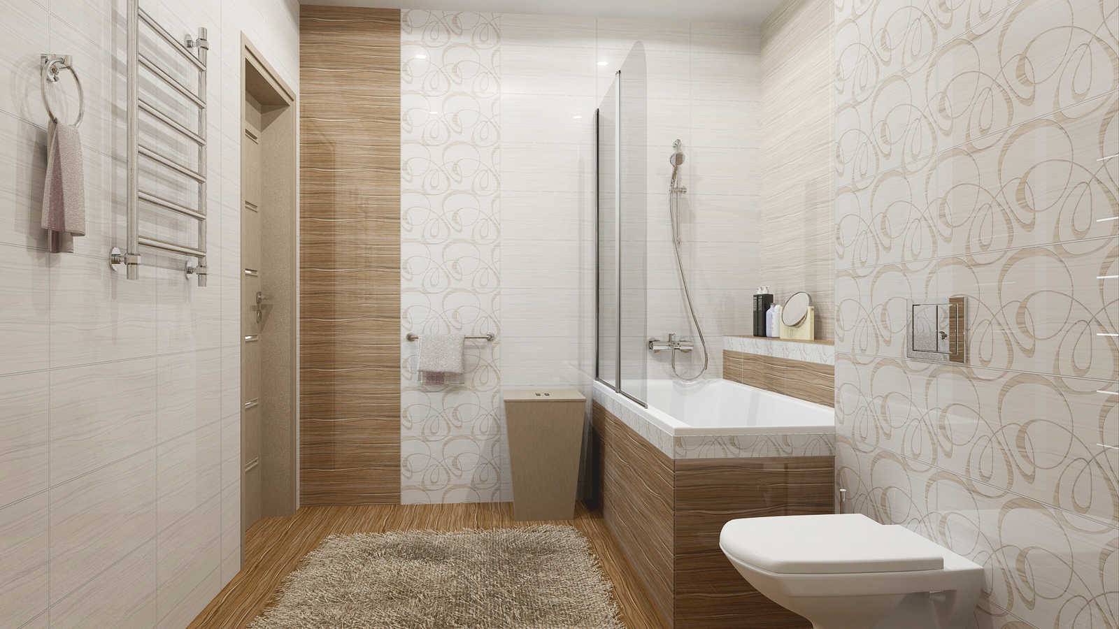Какую плитку выбрать в ванную комнату: цвет, дизайн и фактура