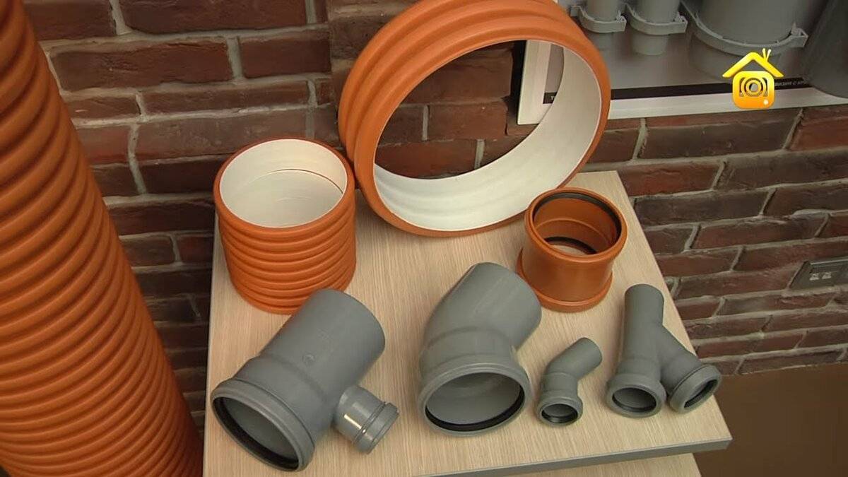 Пластиковые трубы для канализации - виды и размеры