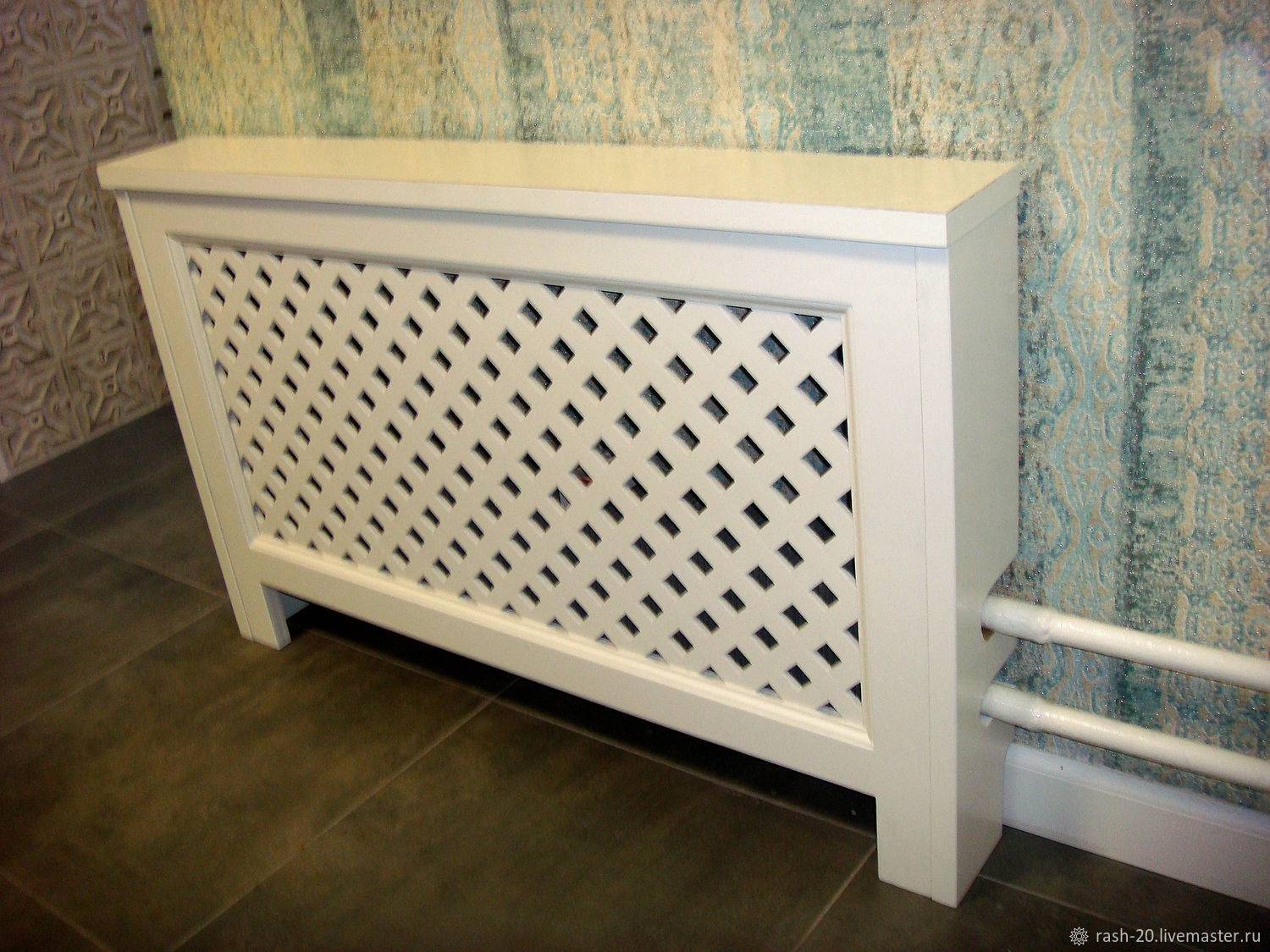 Декоративная решетка для радиатора отопления своими руками - всё об отоплении