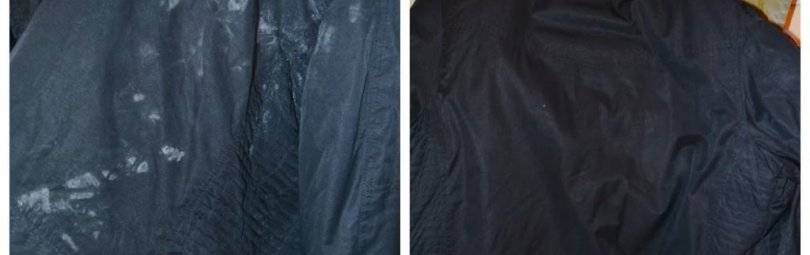 Как вывести жирное пятно с куртки или пуховика в домашних условиях