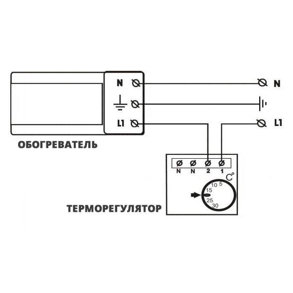 Подключение и выбор терморегулятора для ИК-обогревателя