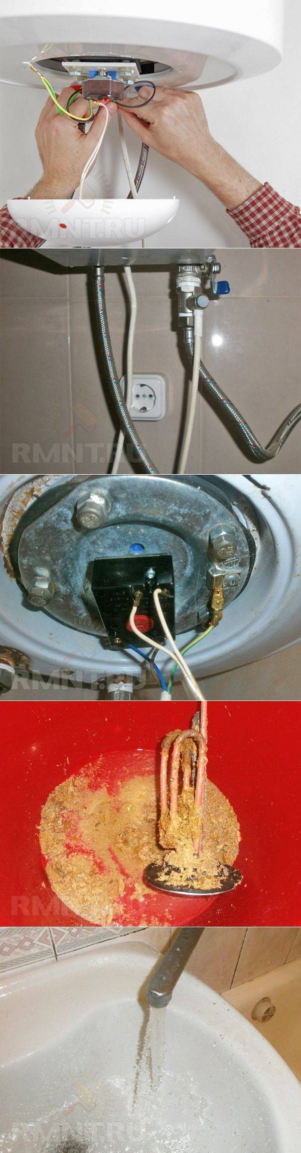 Чистка водонагревателя: промывка бойлера аристон в домашних условиях без разборки