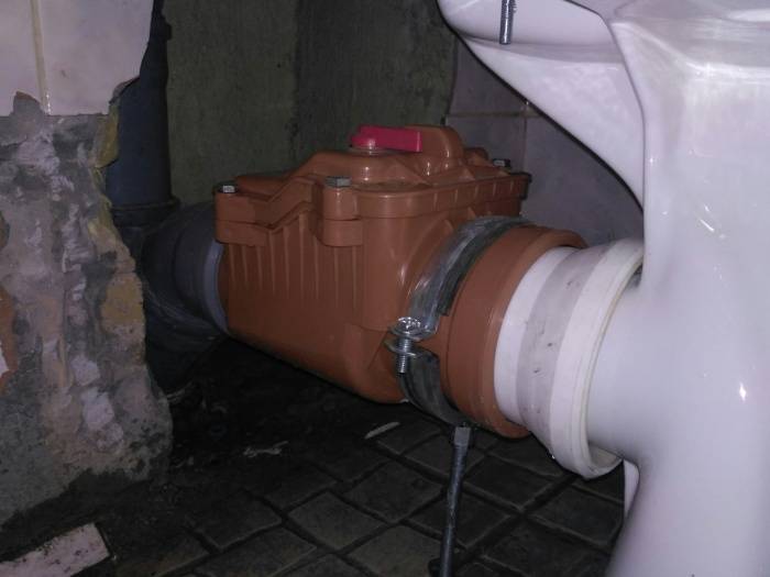 Обратный клапан на канализацию - принцип работы, устройство, установка